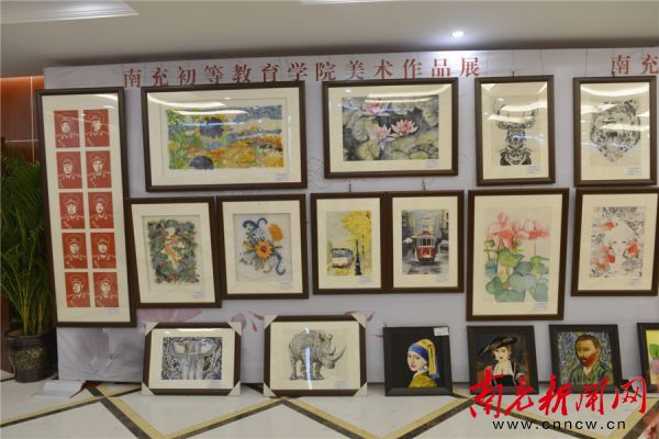 南充师范美术作品